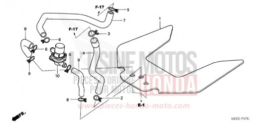 AIR INJECTION CONTROLVALVE CBR600RR4 de 2004